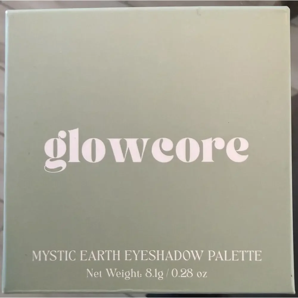 GLOWCORE Mystic Earth Eyeshadow Palette 9 Pan Full Size 0.28 oz NIB